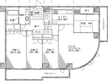 間取／ゆったり４LDK(2025年4月)