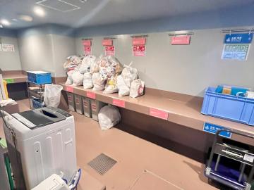 その他共用部／綺麗に管理されたゴミステーション(2024年6月)