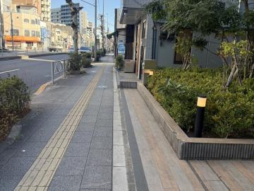 前面道路含む現地写真(2026年1月)